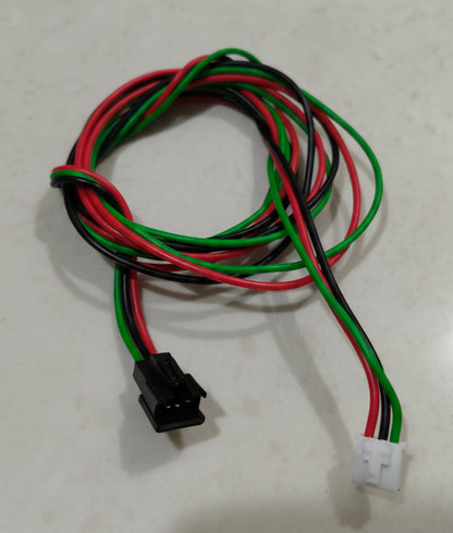 Kids Car Jeep Steering Wiring - For POBO, FORD, Jeep etc - 3 Pin Female Black Socket -  3 Pin Male White Socket