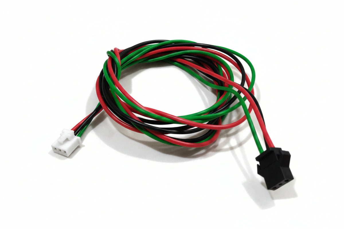 Kids Car Jeep Steering Wiring - For POBO, FORD, Jeep etc - 3 Pin Male Black Socket -  3 Pin Male White Socket