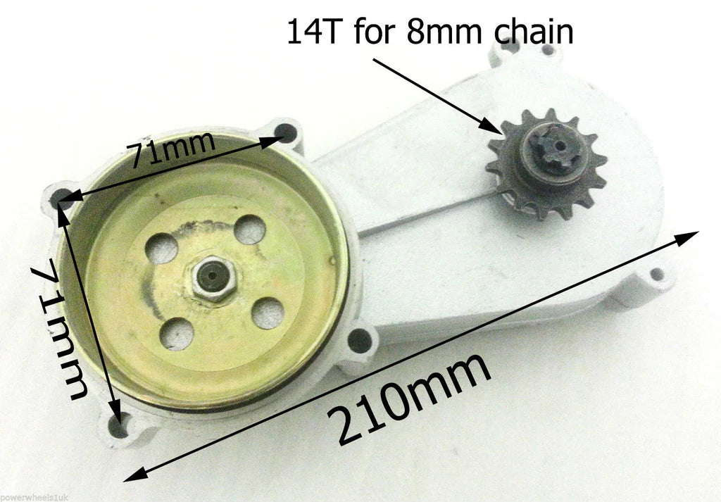 47cc 49cc DIRT BIKE CLUTCH BELL HOUSING WITH SPROCKET