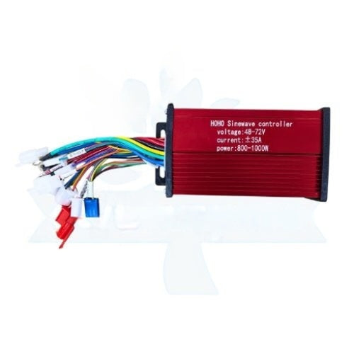 48V - 72V 32A Sine wave Controller RED – High-Performance Electric Scooter Controller