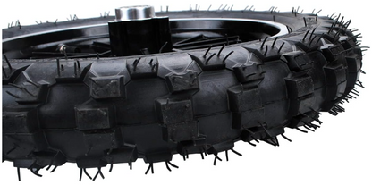 Black rear wheel 2.50-10 TYRE+RIM 49cc, 50cc Dirt Bike Gas Dirt Bike Pit Bikes Youth Dirt Pitbike Mini motorcycle parts