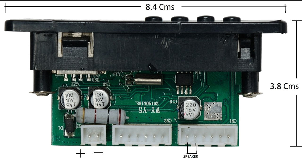 6V Kids Ride on Rectangular Music Player