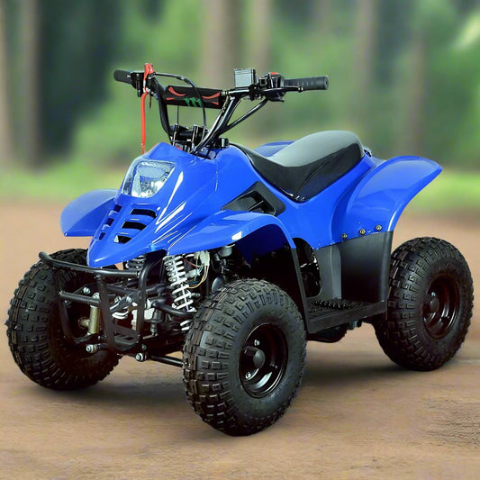 4-Stroke Petrol 80cc ATV - Pull+Self Start - 8 to 100 years old - NO RETURNS