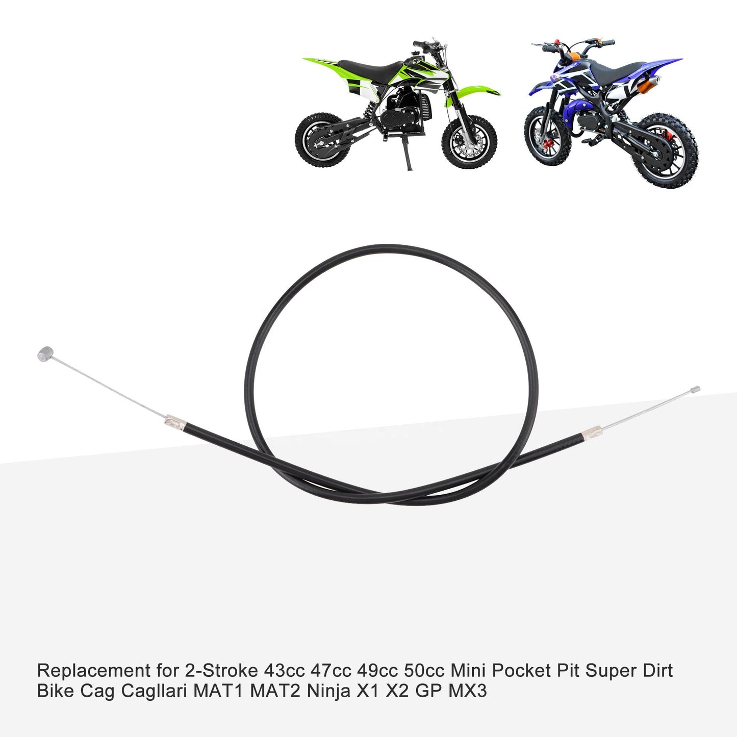 Kids 49cc Pocket or Dirt Bike or ATV Accelerator wire / Accelerator cable