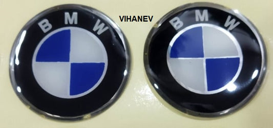 BMW Kids Jeep Car Logo - Small 2 Pcs (Use Fevicol to stick it)