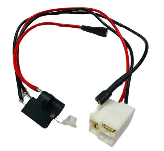 Kids Ride On Bike / Car Charging Socket with Wire - BIG ( Suitable for 6V / 12V / 24V )