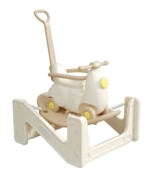 Baby Push Scooter Rocker Combo | Ride On Rocker for Kids | Balancing Board | Backrest | Easy Grip | Four Wheel | Durable and Safe | Lightweight | Animal Theme | 12 Months+ | 1 Month Warranty | 1 to 5 Years old