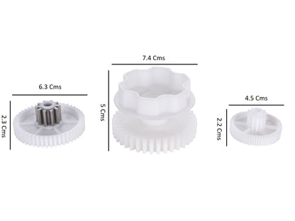 Car and Bike Gears Garari for RS550 Gearbox - 3 Pcs of Gears