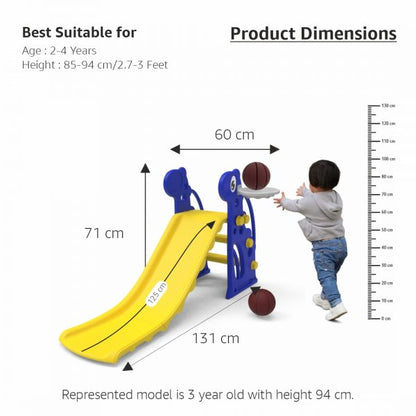 Kids Mini Slides - Best for Home, Garden use - 1 Year Warranty - 2 to 5 Years old