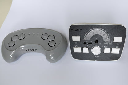 HH-ZKYT-005 Music panel with Remote (Grey half moon remote) - 222223 Pins