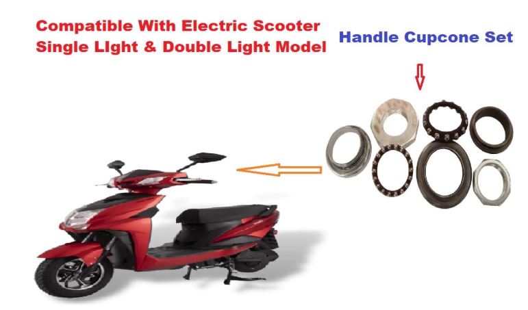 Electric Scooter Handle / Steering Conset or Cone set (or Ball Racer Set)