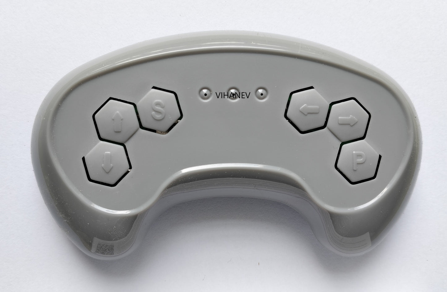 Grey Half Moon Remote (for HH-4590ZKYT-001 Music panel)