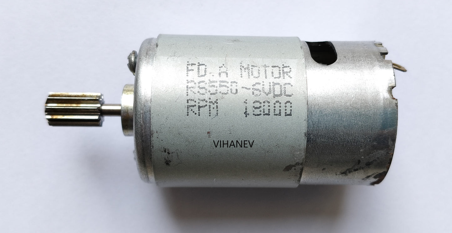 6V 18000 RPM RS550 MOTOR