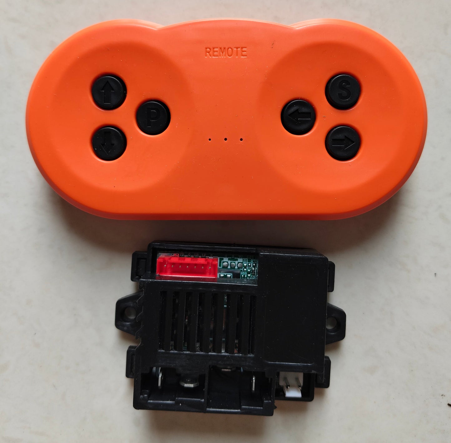 Generic 12V CONTROLLER WITH REMOTE (7 Pin) - For Kids Car