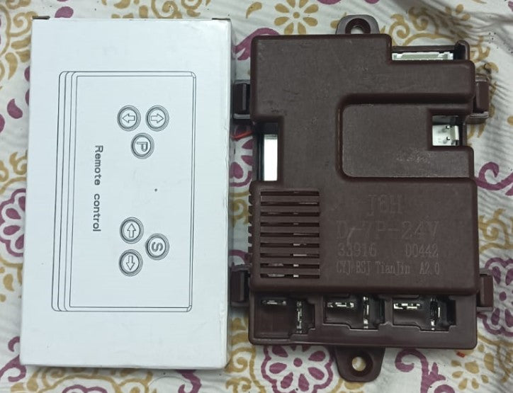 J6H D-7P-24V Controller WITH Remote (for 24V Kids Bikes and Cars)