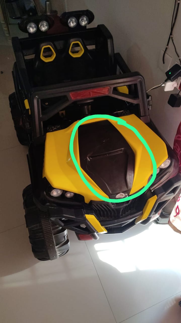 JEEP Front Plastic Glass T2