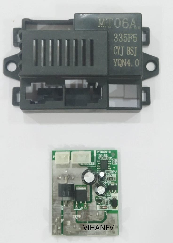 MT06A-12V Controller WITHOUT Remote for DLS-01 Bike (White Socket, Blue Socket is Same)