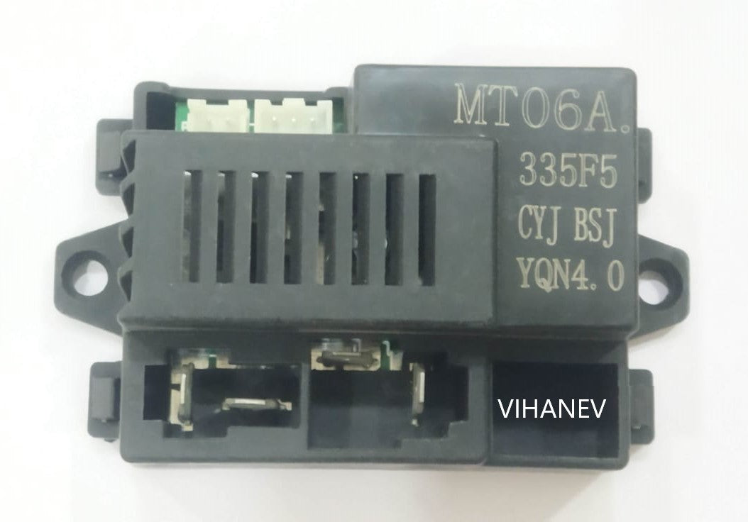 MT06A-12V Controller WITHOUT Remote for DLS-01 Bike (White Socket, Blue Socket is Same)