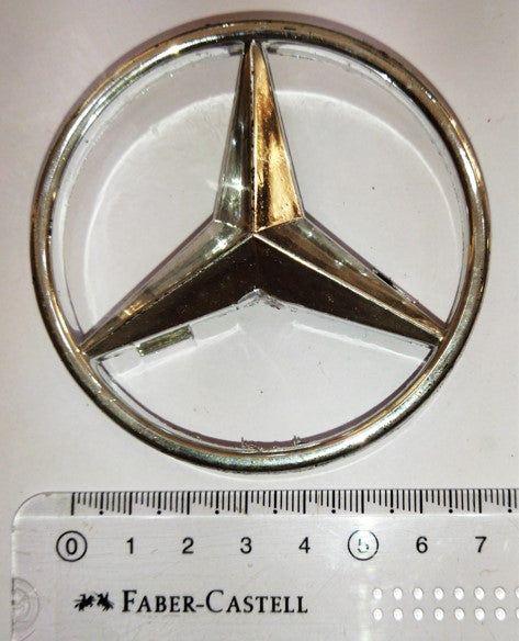 Mercedes Logo T6 - 7cm