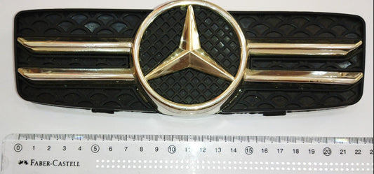 Mercedes logo with plate - 24cm