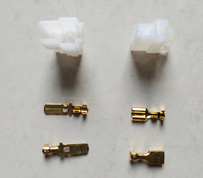 2 Pin Motor Connector Socket - Male & Female
