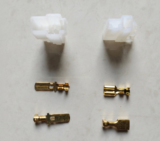 2 Pin Motor Connector Socket - Male & Female