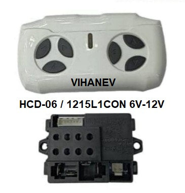 HCD-06/1215L1CON Controller WITH Remote - 6V-12V