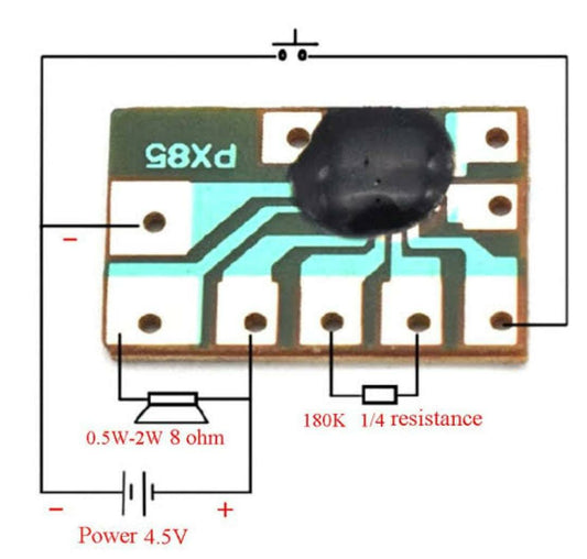 12 Kind of Songs Sound Music Board H-83A / PX85 - 5 pcs