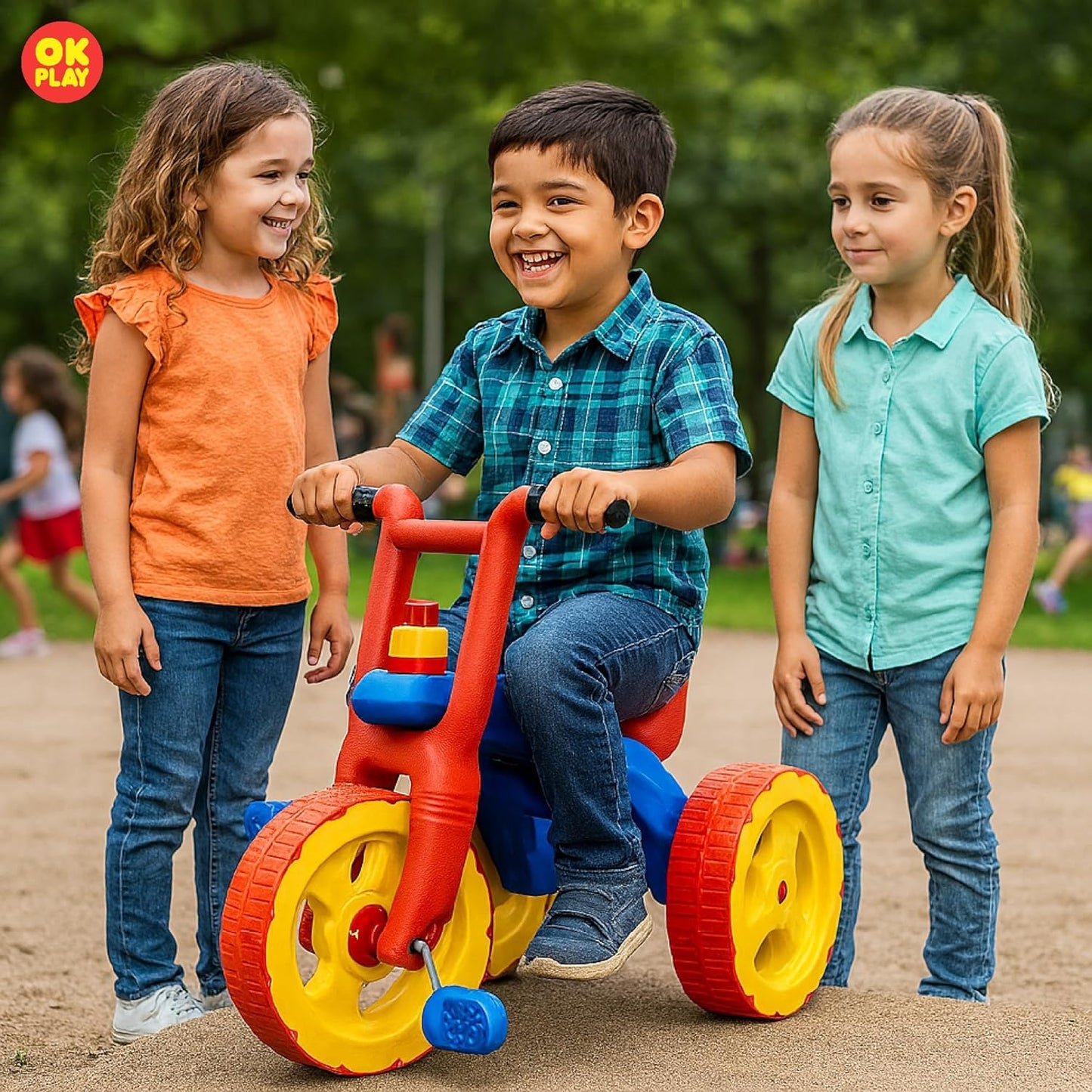 Push Ride on for Kids | Curved Seat | Backrest | Easy Grip | Four Wheel | Lightweight | Animal Theme | Indoor Outdoor Games | Safe Toy | Small | 1 Month Warranty | 1 to 5 years