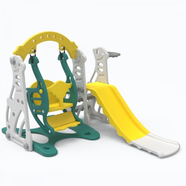 Kids Swing, Slide and Basketball Combos - Best for Home, Garden use - 1 Year Warranty - 2 to 5 Years old