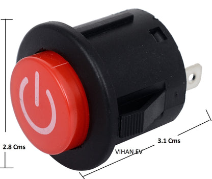 R1, Motorcycle and Car Push Button On Off Switch - T2