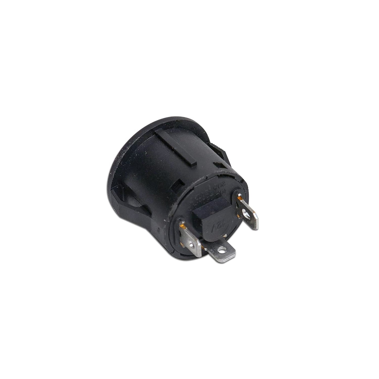 VihanEV (Pack Of 2) AD2212 Round 12v DC (10A 250VAC) Push Button On Off switch for Kids Bike and Car