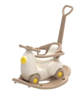 Baby Push Scooter Rocker Combo | Ride On Rocker for Kids | Balancing Board | Backrest | Easy Grip | Four Wheel | Durable and Safe | Lightweight | Animal Theme | 12 Months+ | 1 Month Warranty | 1 to 5 Years old