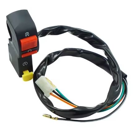 Motorcycle Handlebar Switch 22mm 7/8" Starter Start and Stop