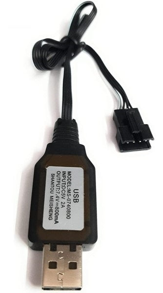 USB Charger Connector MS-0740800 Output 7.4V 800ma