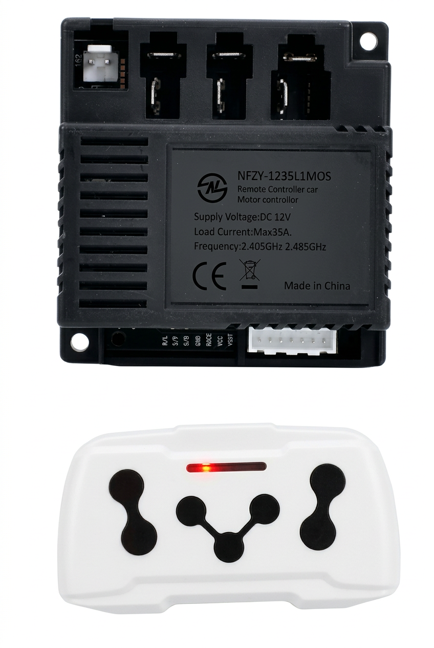 NFZY-1235L1MOS Controller WITH Remote for Kids Car (7 Pin)