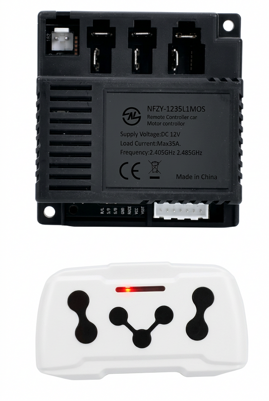 NFZY-1235L1MOS Controller WITH Remote for Kids Car (7 Pin)