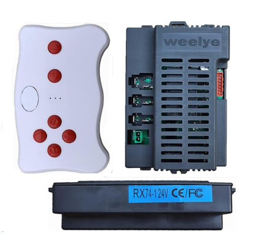 WEELEY 24V RX74 - 7 PIN Controller WITH Remote - 12V