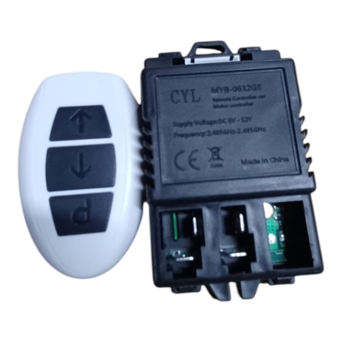 CYL MYB-0612GE 6V-12V CONTROLLER WITH REMOTE (7 Pin) - For Kids Bikes